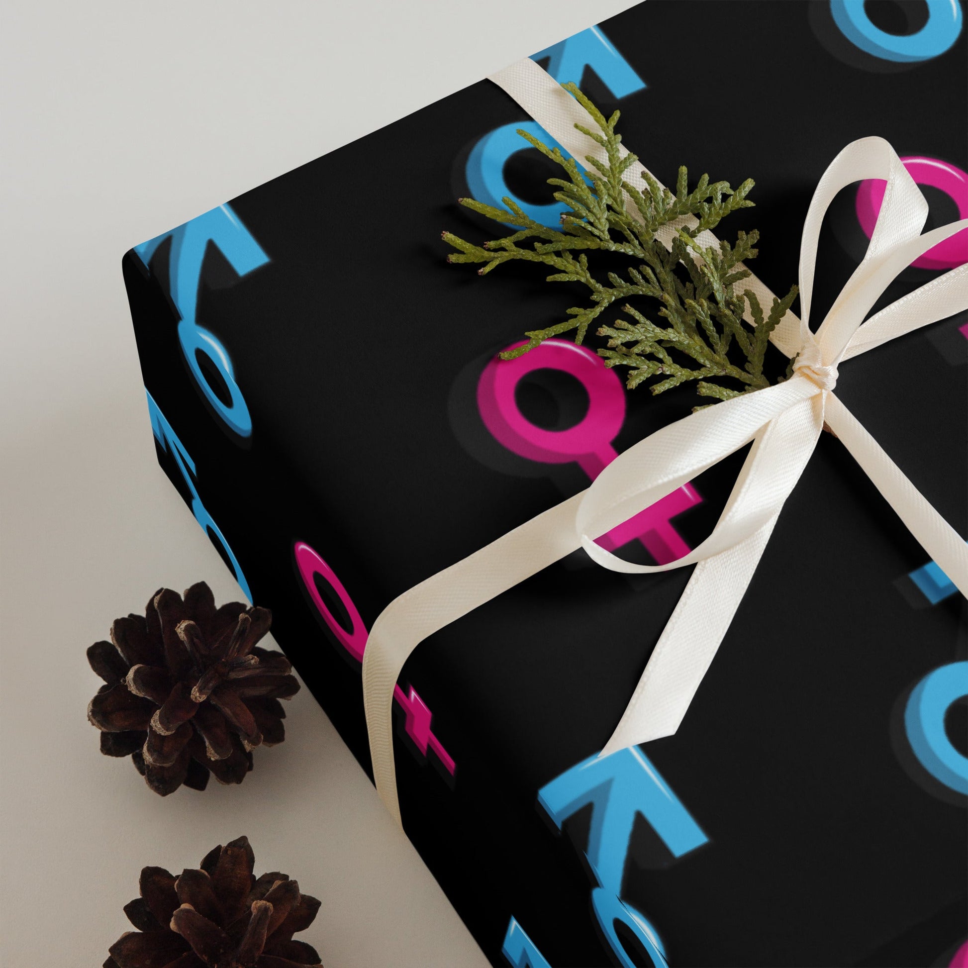 Baby Reveal Baby Shower Party Theme Gift wrap Luxury Premium Wrapping paper sheets Attire T LLC