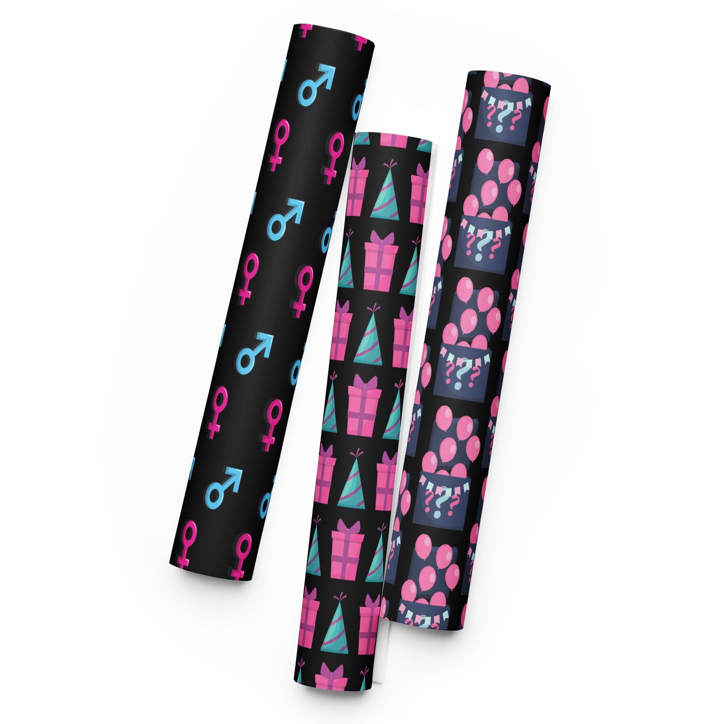 Baby Reveal Baby Shower Party Theme Gift wrap Luxury Premium Wrapping paper sheets Attire T LLC