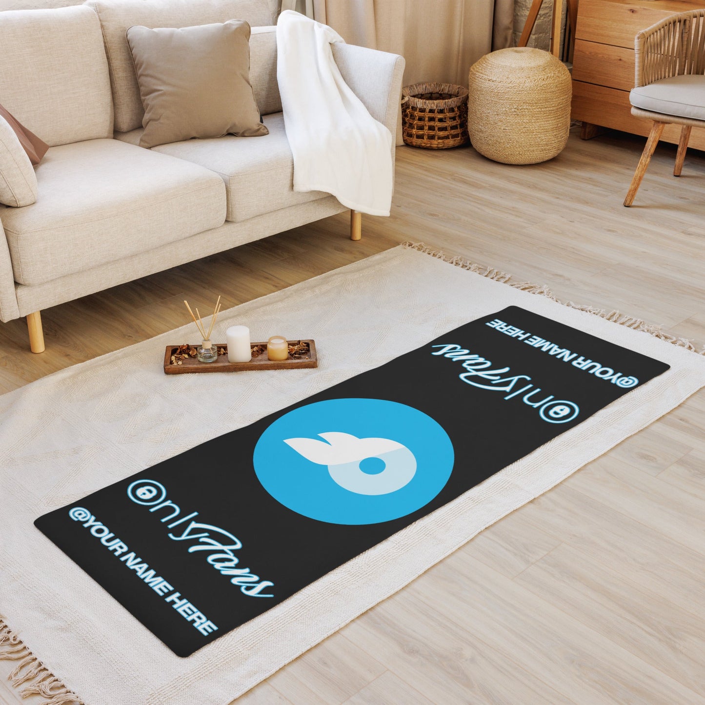 Onlyfans Personalized Custom Yoga mat Attire T LLC