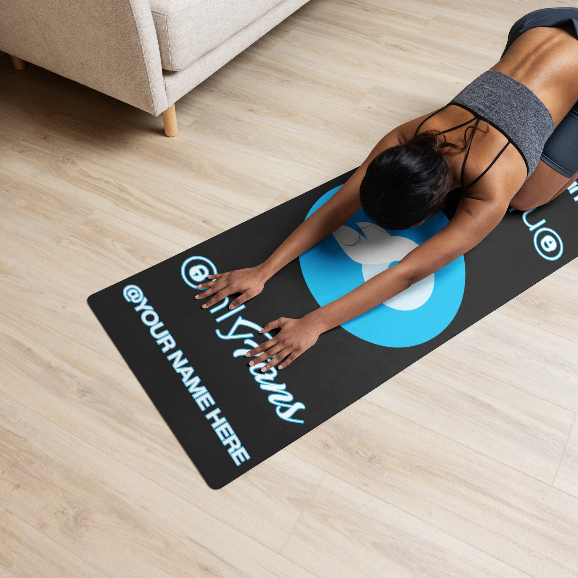 Onlyfans Personalized Custom Yoga mat Attire T LLC