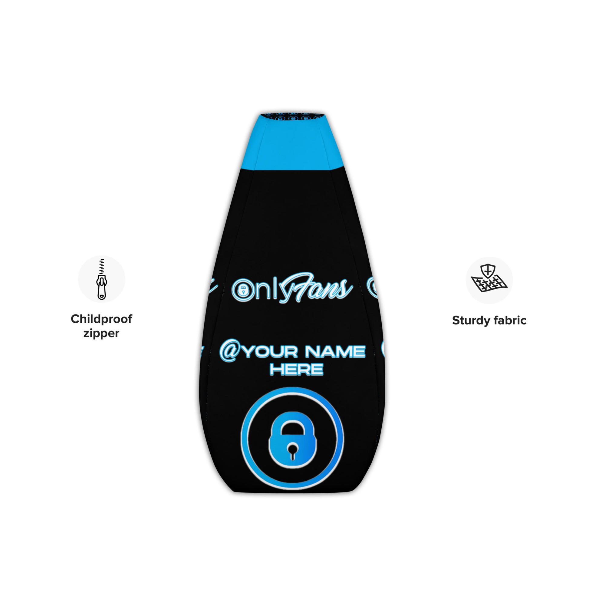 Personalized Custom OnlyFans Bean Bag Chair Cover - Attire T LLC