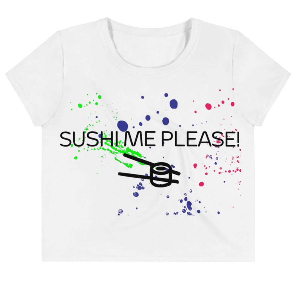 Sushi ME Please! Crop Top Tee - Attire T LLC