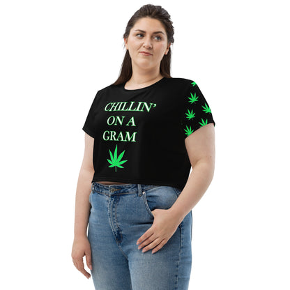 Chillin On a Gram Crop Tee by ATTIRET