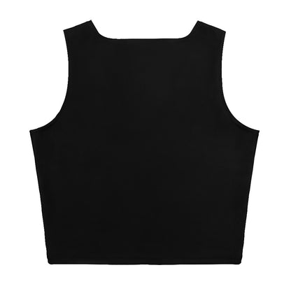 Ask Jesus for a Ride Home Crop Top back view by ATTIRET