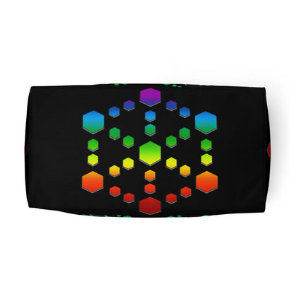 God Body Chakra Duffle Bag bottom view by ATTIRET
