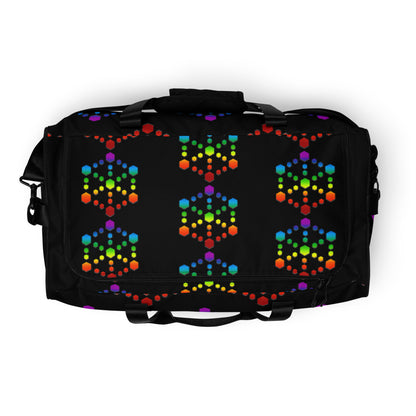 God Body Chakra Duffle Bag top view by ATTIRET