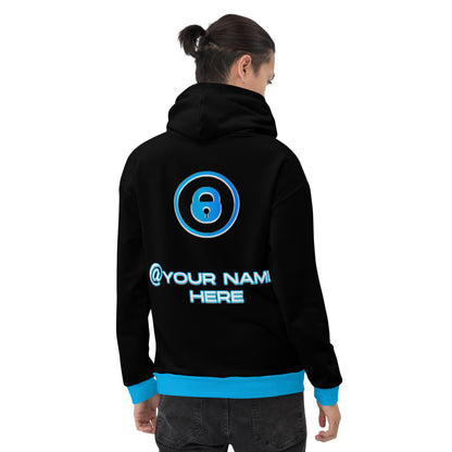 OnlyFans Personalized Black Unisex Hoodie by ATTIRET