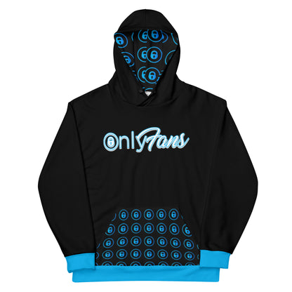 OnlyFans Personalized Black Unisex Hoodie by ATTIRET