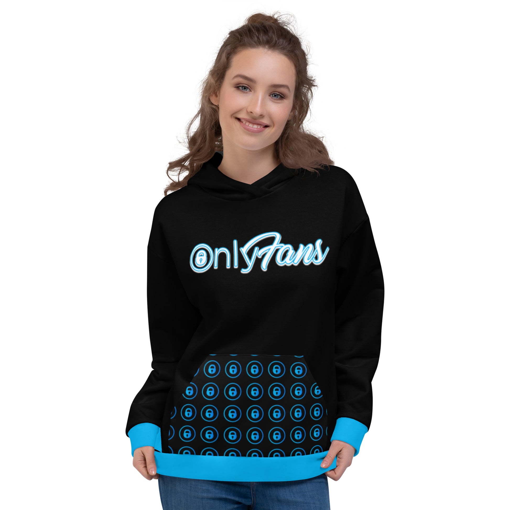 Unisex Custom Personalized Custom Onlyfans Hoodie ( Black ) - Attire T LLC