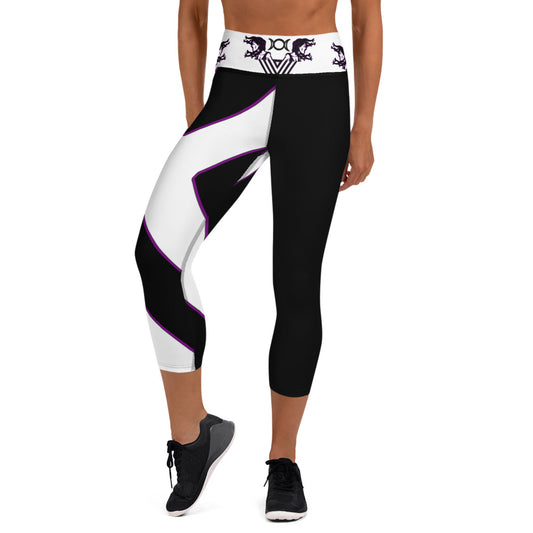 Medusa Energy Yoga Capri Leggings - Attire T LLC