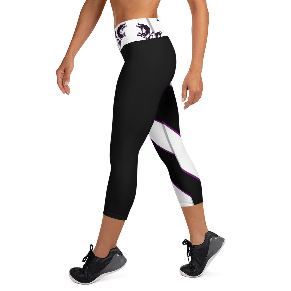 Medusa Energy Yoga Capri Leggings - Attire T LLC