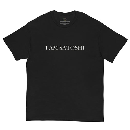 I am Satoshi Men's classic tee - Attire T LLC