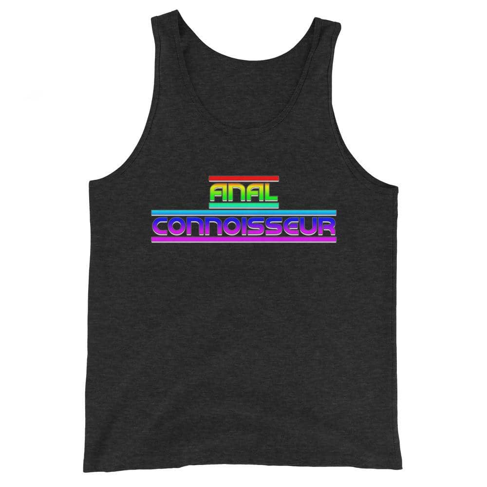 Anal Connoisseur in Rainbow Tank Top - Attire T