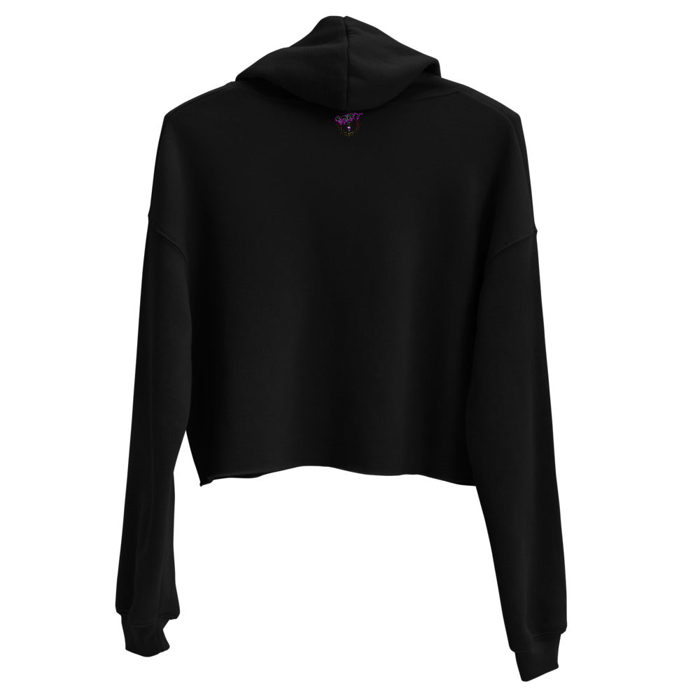 Divine as F*ck Crop Hoodie - Attire T