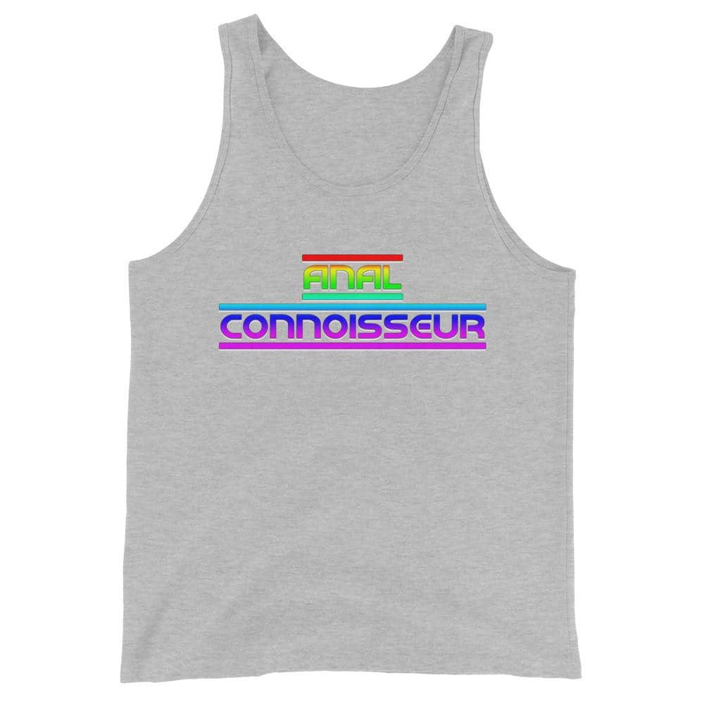 Anal Connoisseur in Rainbow Tank Top - Attire T