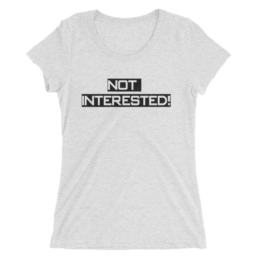 Not Interested t-shirt - Attire T