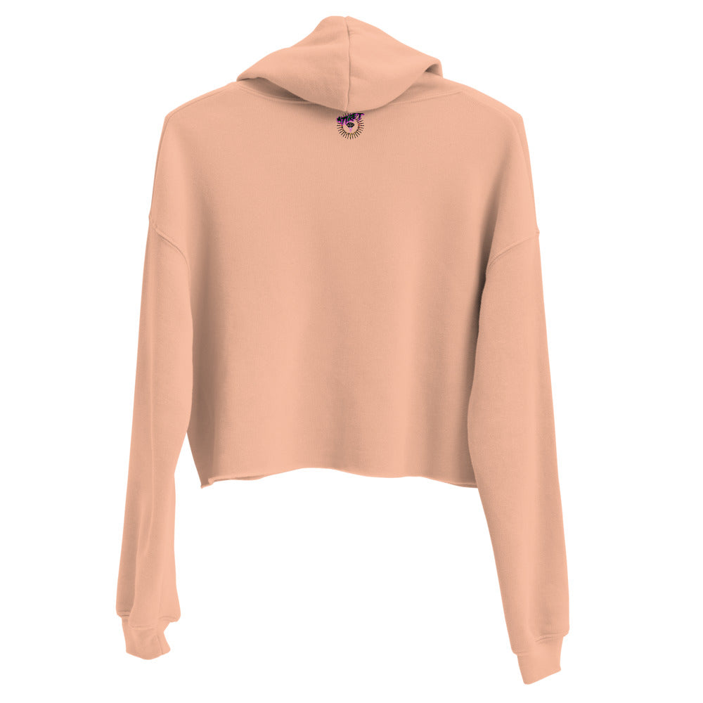 Divine as F*ck Crop Hoodie - Attire T