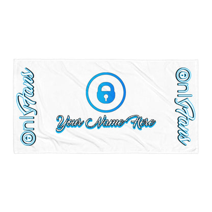 OnlyFans Personalized Handle Beach Towel by ATTIRET