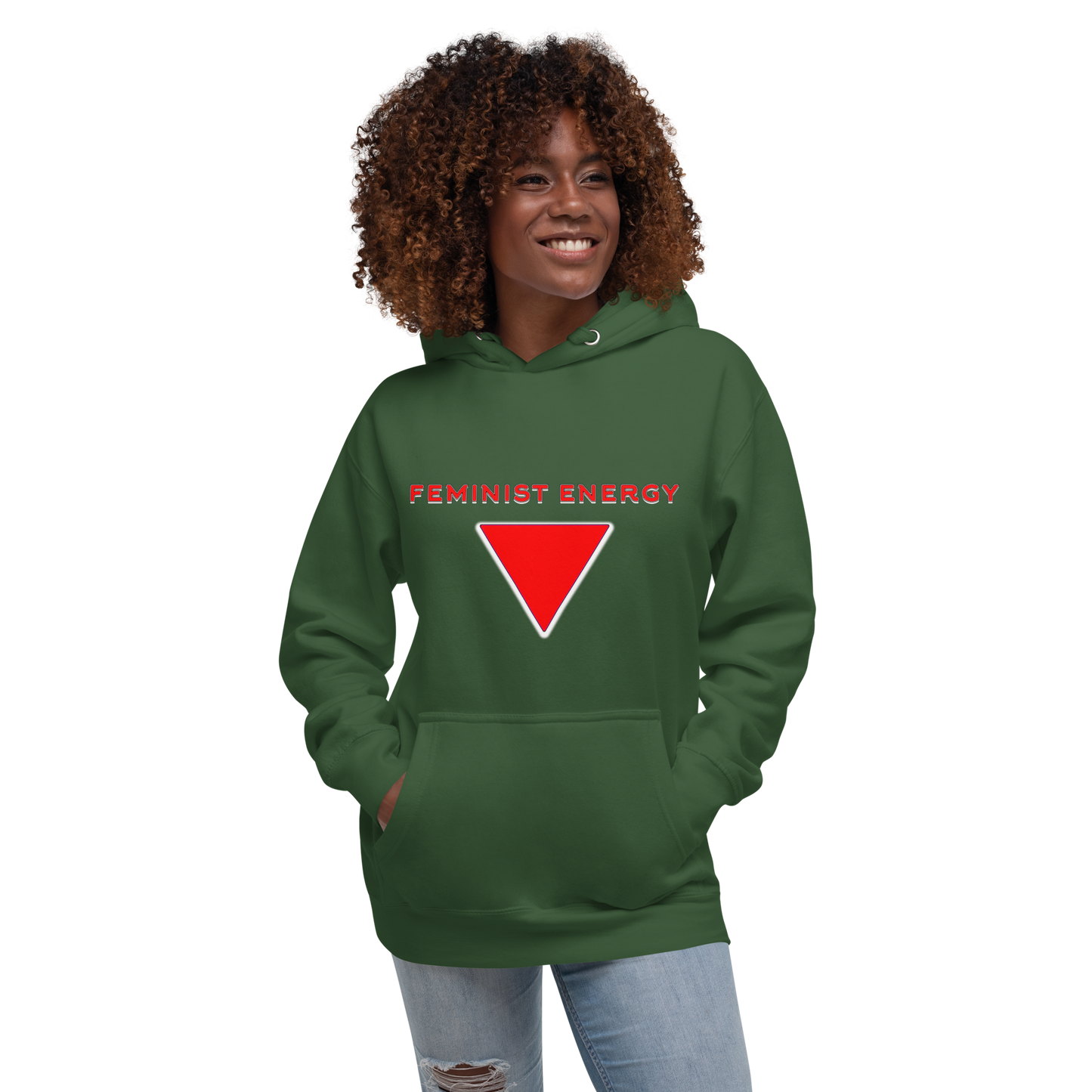 Feminist Energy Hoodie - Attire T LLC