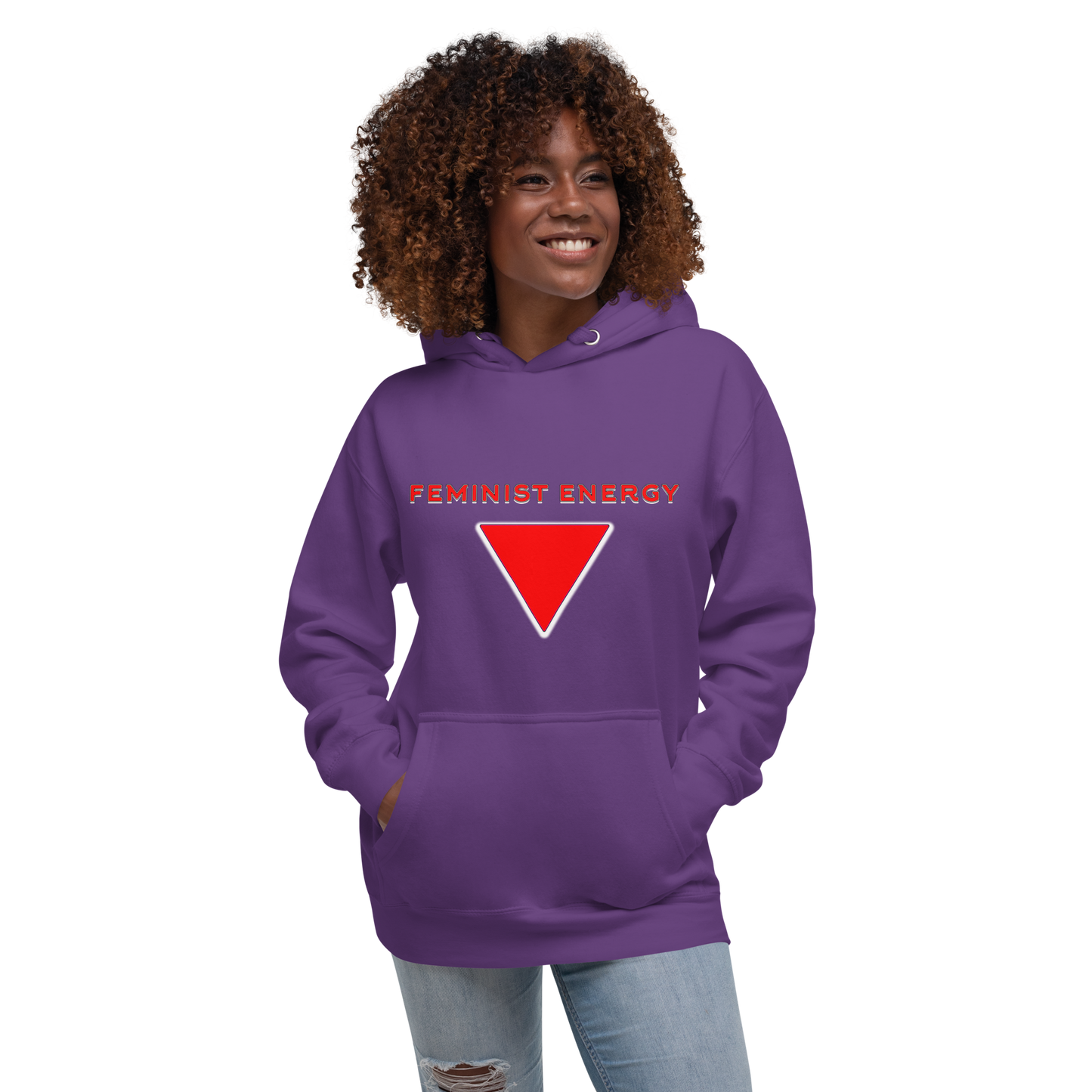 Feminist Energy Hoodie - Attire T LLC